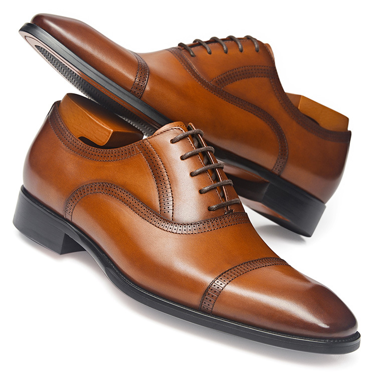 Trendy Men's Low-top Leather, Korean Style, Comfortable