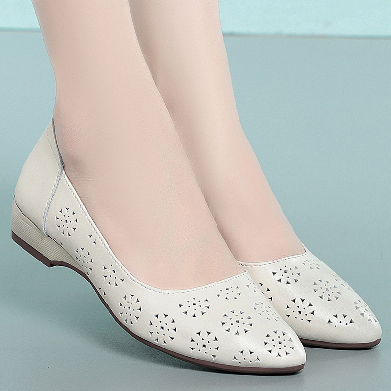Hollow Leather Big Size Non-Slip Comfort
