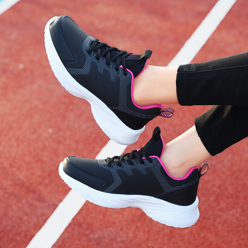 Spring New Comfortable White Running Shoes for Female College Students