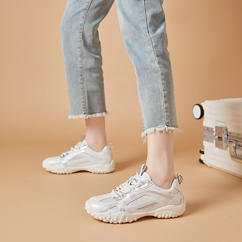 2024 Summer Mesh Slim Fit Dad Shoes Women