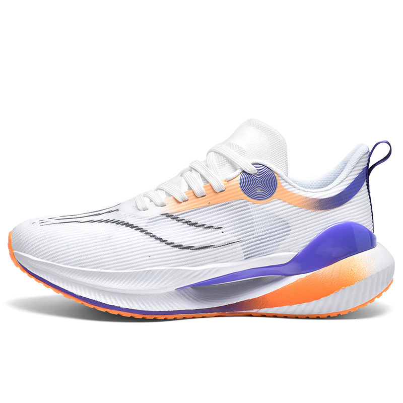 Trendy Cushioned Sports Shoes, Men's Stylish Breathable Runners