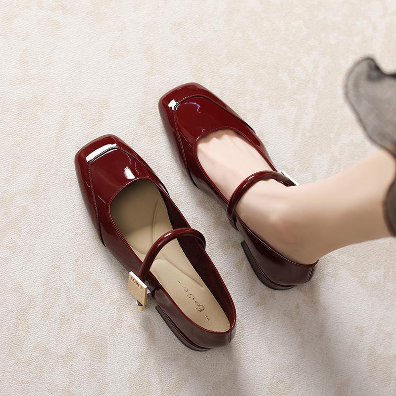 2025 Autumn French Flower Ballet Mary Janes