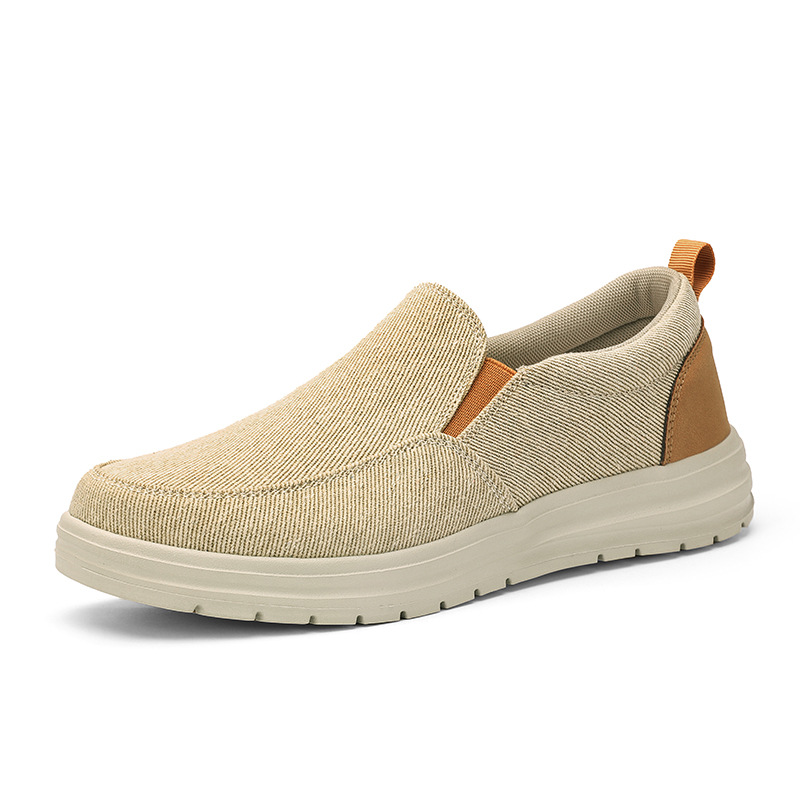 Big - size Old Beijing Men's Linen Slip - ons for Driving