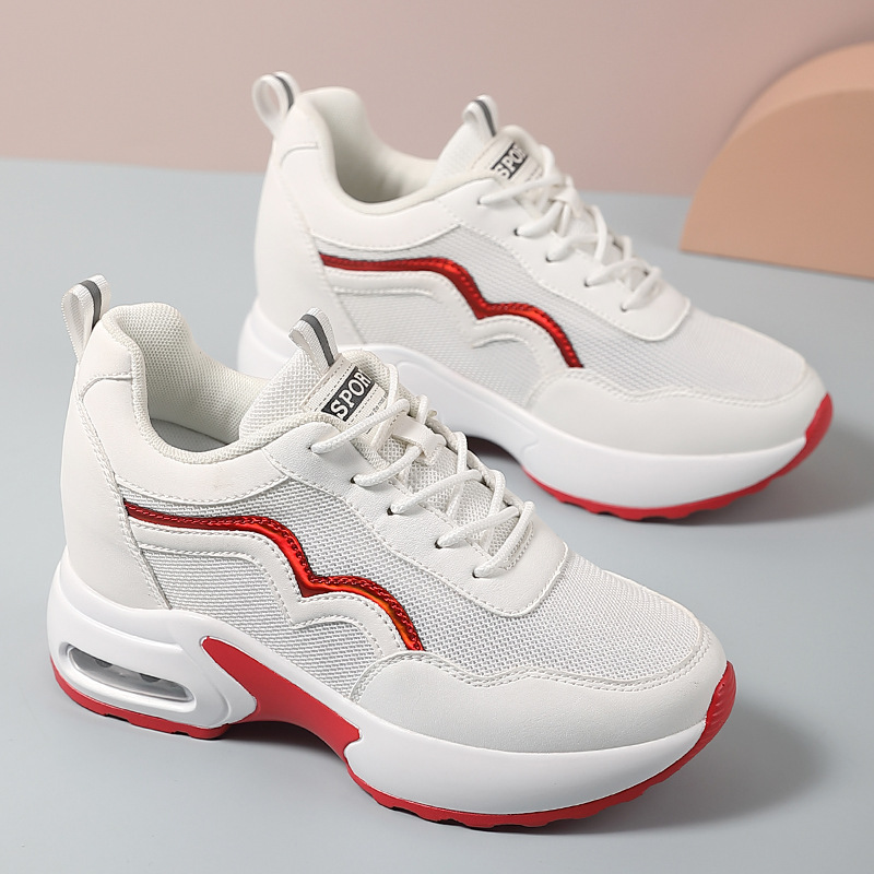 2025 Spring Women's Thick Sole Platform Travel Shoes