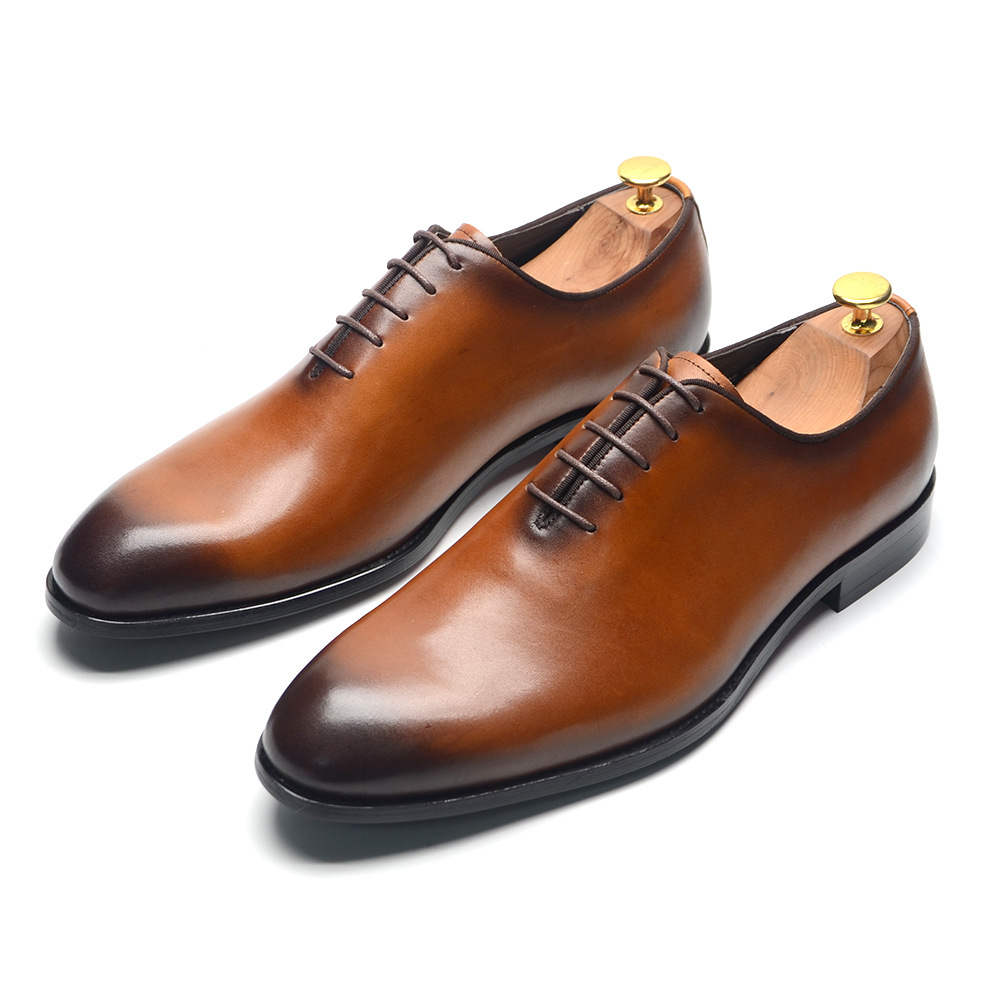 2025 New Men's Leather Business, Top-grain, Handmade