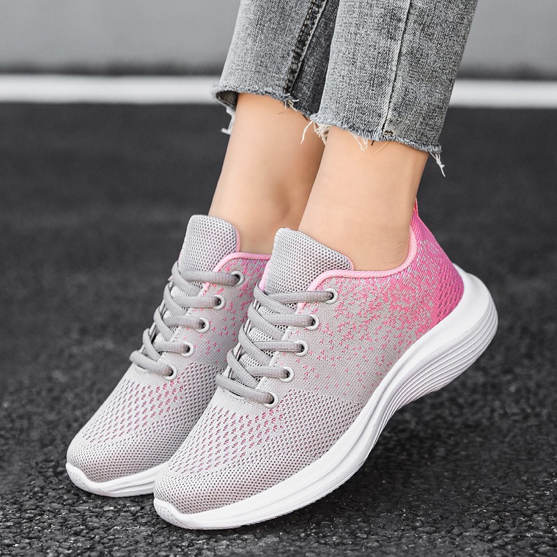 2025 New Breathable Fly-knit Lightweight Running Shoes
