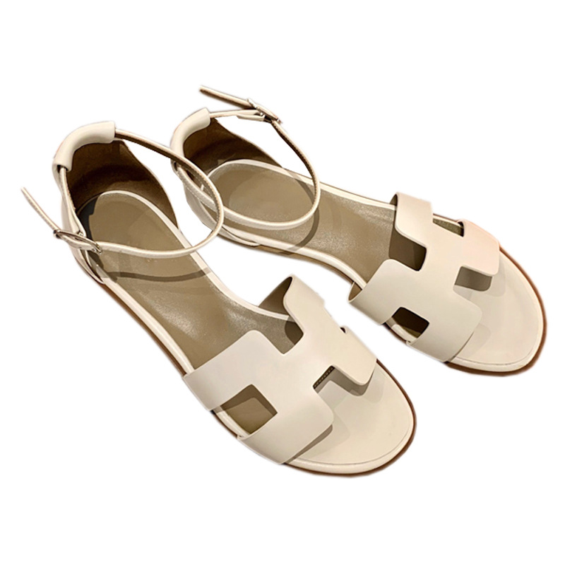 2025 Travel-Friendly 33-43 Flat Roman Sandals for Women