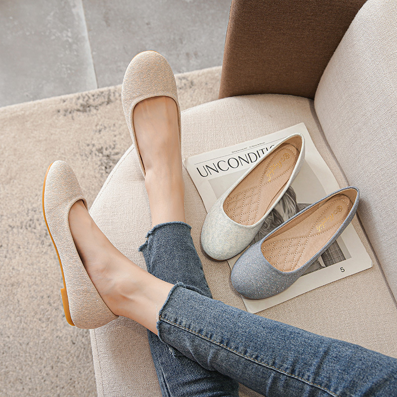 2025 French Square Toe Trendy Flats