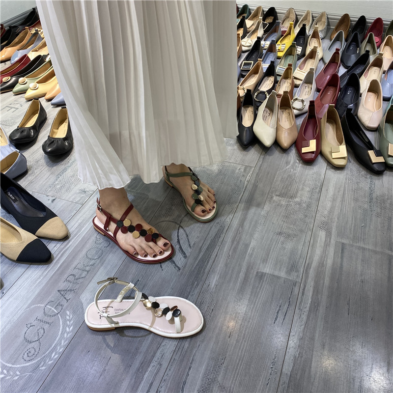 2025 Pomicia-Inspired Flat Beach Sandals for Women