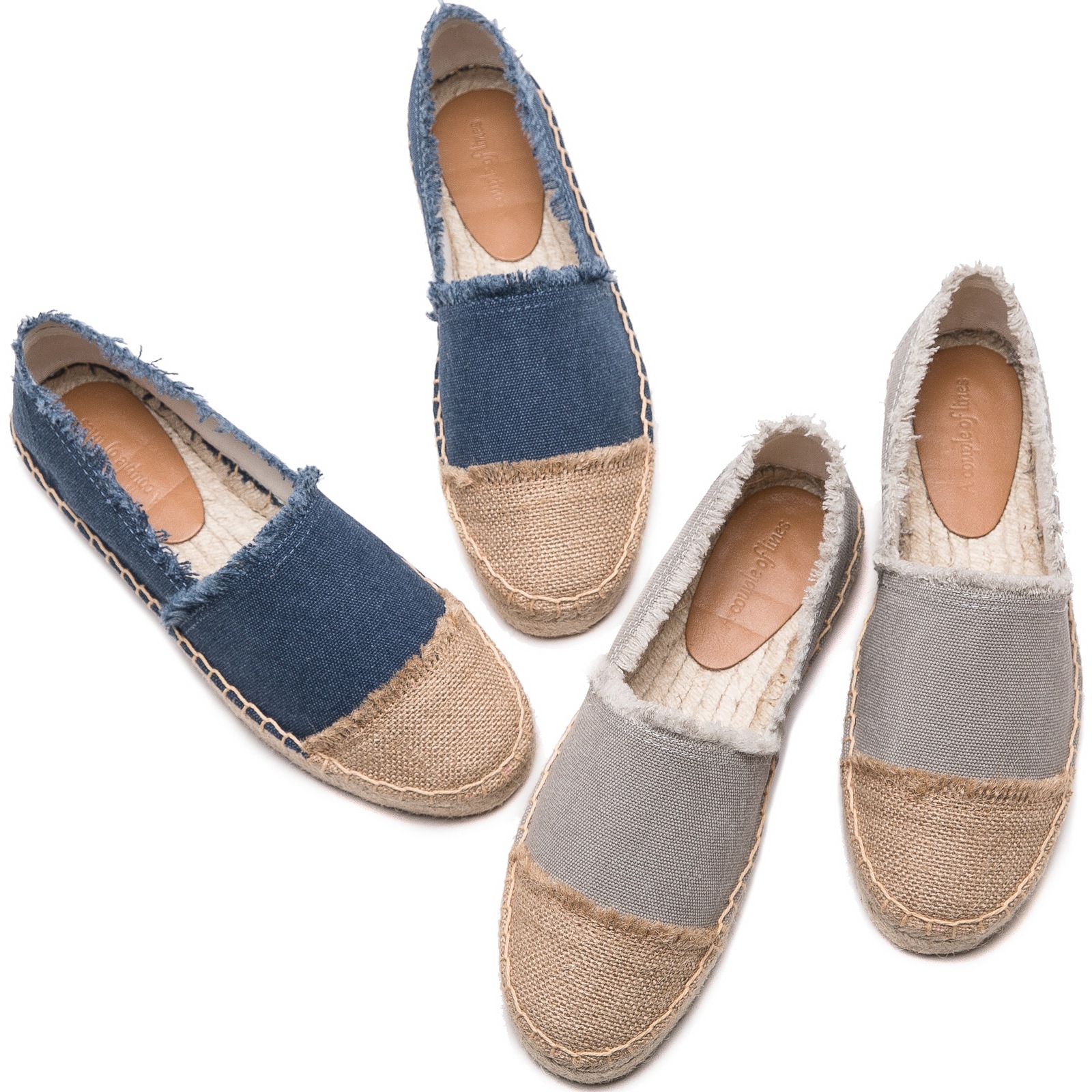 Spring Summer Cozy Furry Straw Fisherman Shoes