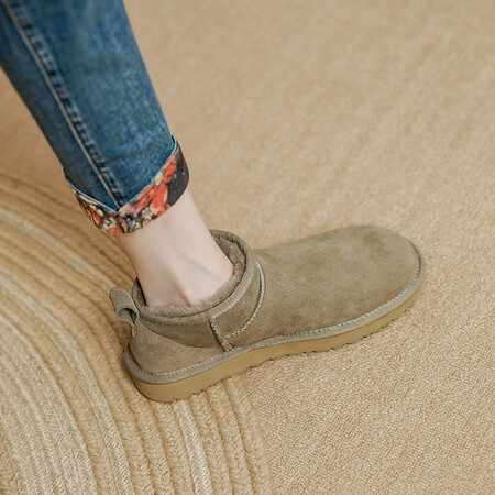 2025 Winter Women's Sheepskin Fur - Lined Snow Short Boots