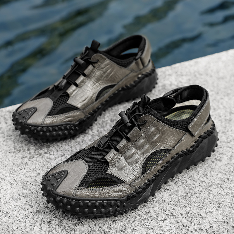 Hand-Stitched Trendy Beach Shoes