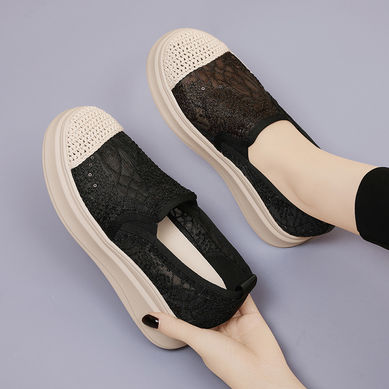 2025 Summer New Breathable Thick-soled Fisherman Slip-ons