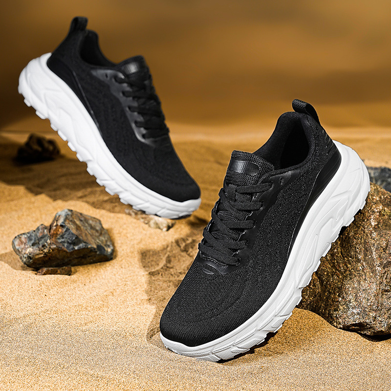 2025 Big Size 47 - 48 Men's Breathable Knitted Shoes