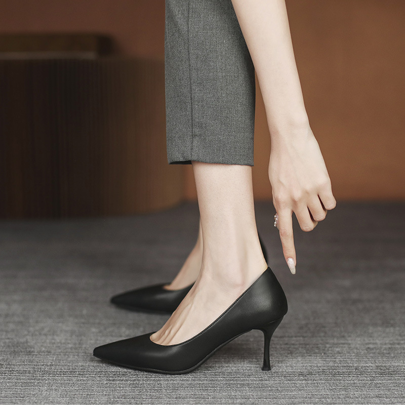 Professional Black High Heels for Women