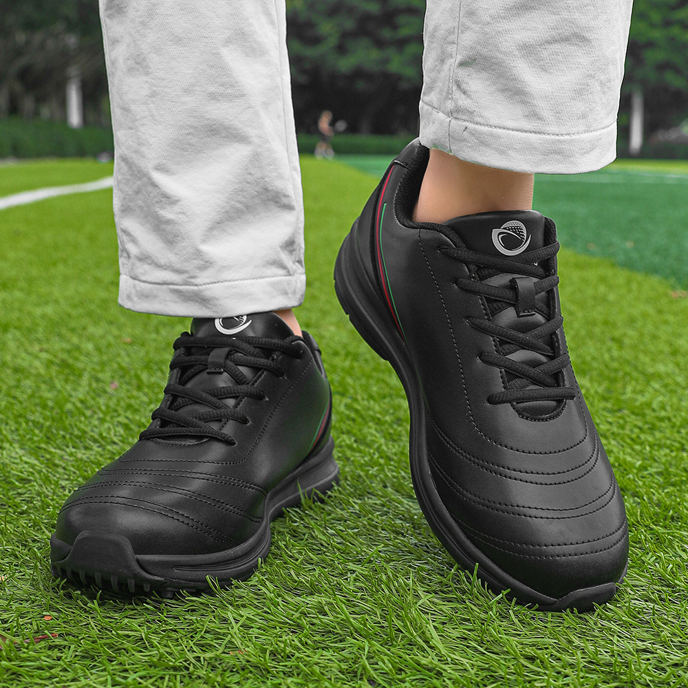 Men's Big Size New Breathable Spikeless Golf Casual Training Shoes