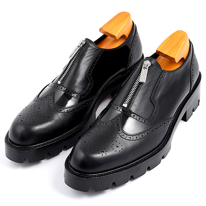New Business Oxford, Zipper, Thick Sole