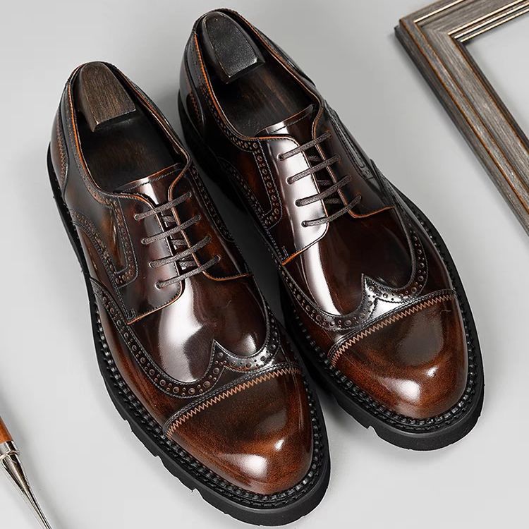 2025 New Brogue, British Style, Brown