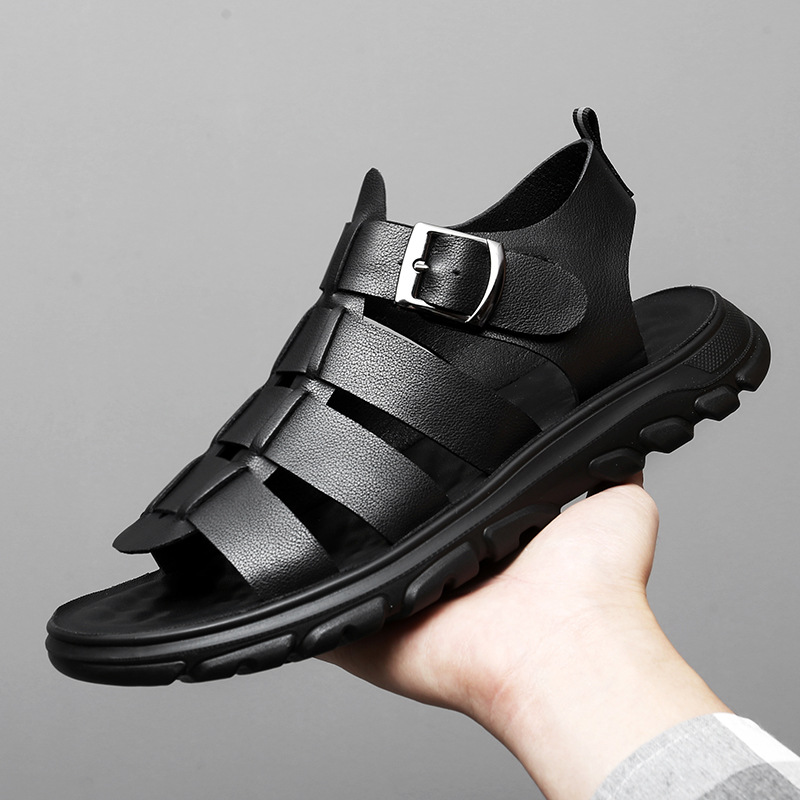 Stylish High-Top Roman Sandals