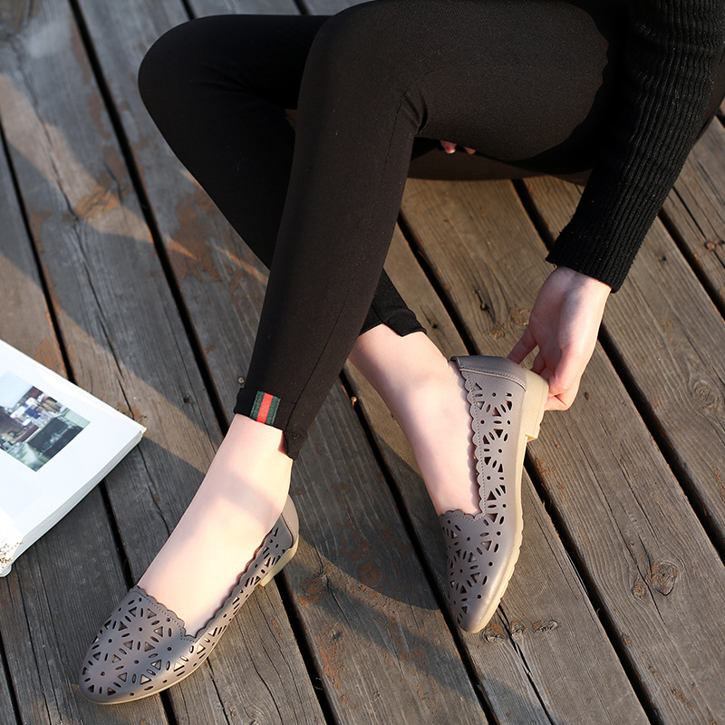 2019 Hollow Pointed Big Size 40-42 Flats