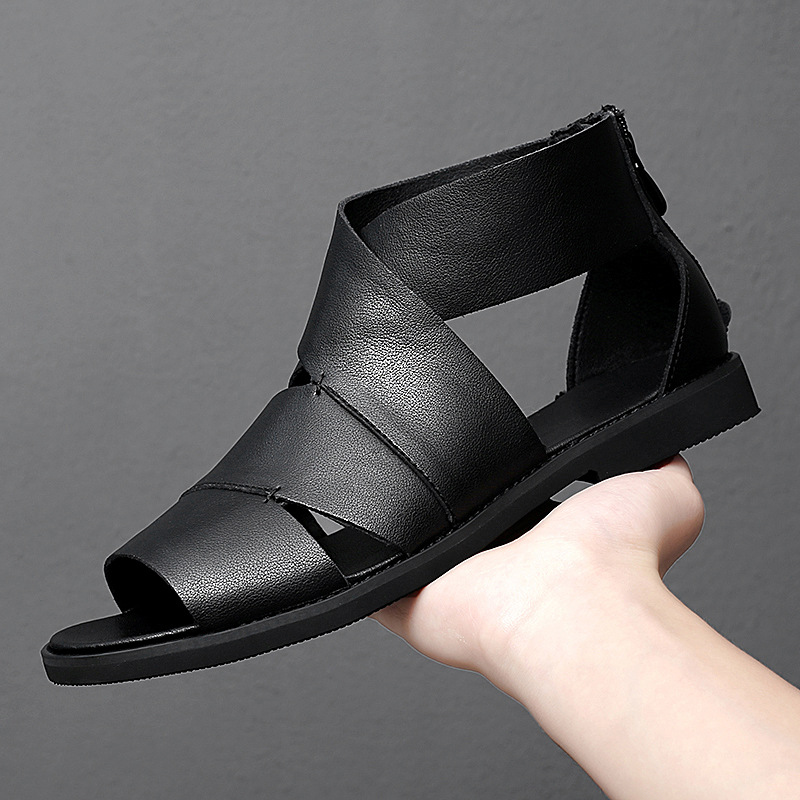 High-Top Roman Beach Shoes