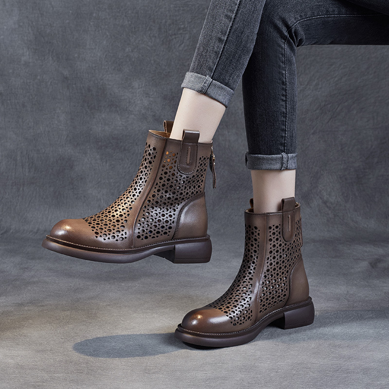 2025 New Retro Chelsea Leather Cool Boots