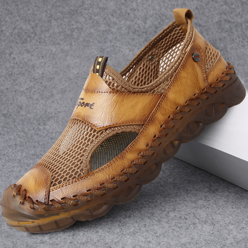 Breathable Mesh Toe Summer Sandals