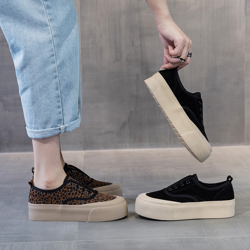 2024 Spring/Fall Fashionable Thick-soled Slip-on Loafers