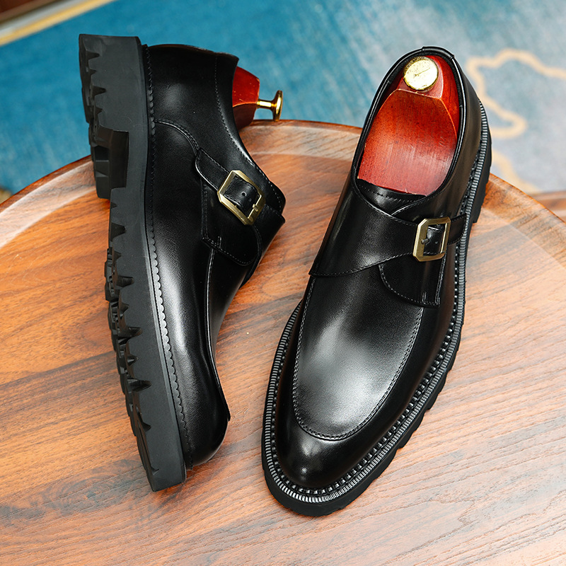 Men's High - End Elevated Monk Shoes, Wholesale