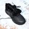 All Black Cotton Shoe