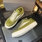 Little Triangle Green Leather
