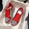 Red Low-top