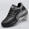 23212 Black-Gray Leather