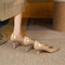 Nude - Matte Cowhide 4cm