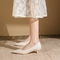 M Off-white [Heel height 3 cm]