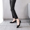 Black [Suede surface, heel height 3 cm]