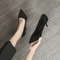 Black [Suede surface, heel height 5 cm]