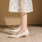 M Off-white [Heel height 3 cm]