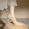 Patent leather apricot - 11 cm, shipped on the same day!