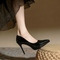 Patent leather black - 11 cm, shipped on the same day!