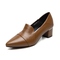 Brown Medium Heel 5cm