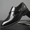 [Top-grain leather] 8655 black