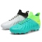 9000 cyan + white long spikes two - tone