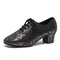 L Black Female Teacher Straight Rubber 5.5CM