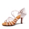211 Off-white Flat Strip Seven-point Heel