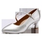 Silver Leather Style Female M 5.5CM