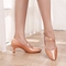 Skin Color Satin Adult Female M 5.5CM