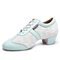 2213 Green Two-point Wool Sole Three-point Heel