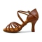 211 Brown PU Flat Strip 7.5CM