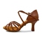 211 Brown PU Flat Strip 6.5CM